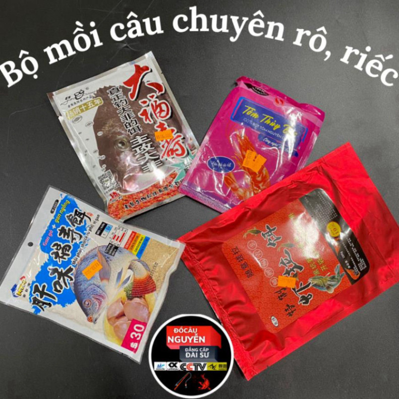MỒI CÂU RÔ PHI NTN Đài Loan - rô phi gan, tôm Nam Cực, rô phi đỏ, tôm thuỷ bạc, rô lão quỷ nao562hga