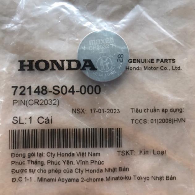 Pin remote smartkey Cr2032 chính hãng HONDA