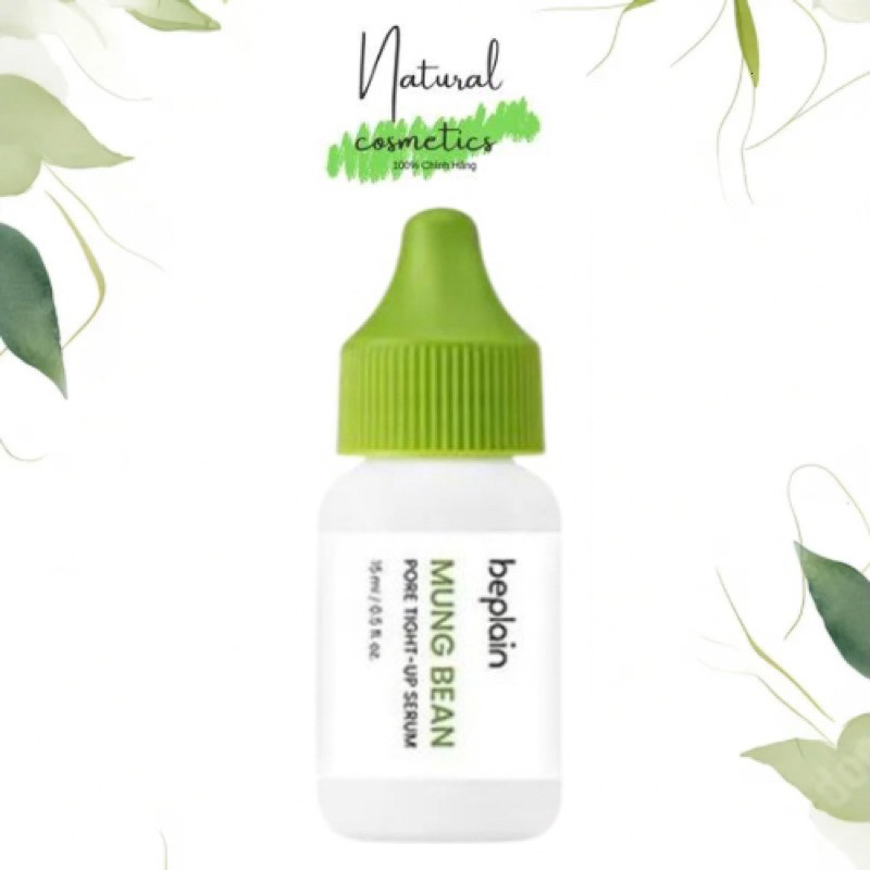 [Chính Hãng] Tinh Chất Beplain Mung Bean Pore Tight Up Serum Beplain Đậu Xanh Cấp Ẩm Cho Da 15ml