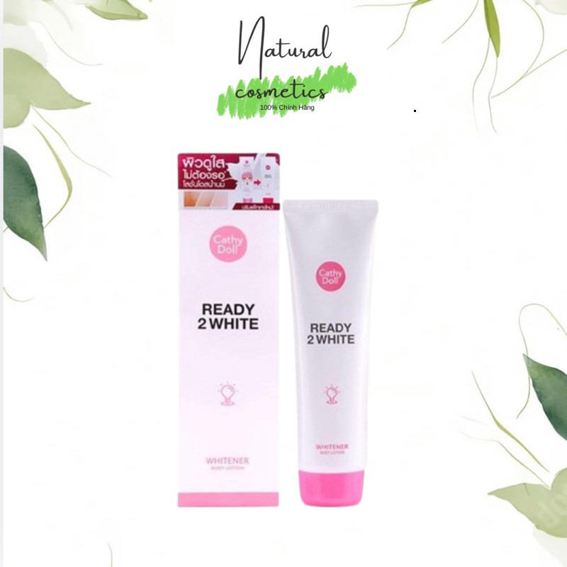 [Chính Hãng] Kem Dưỡng Trắng Da Và Make Up Body Ready 2 White CATHY DOLL , Thái Lan Chính Hãng 150ml
