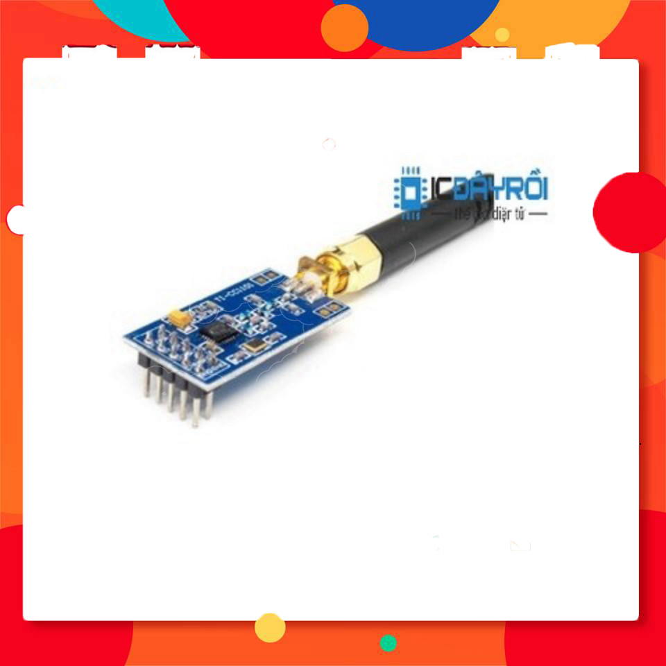 Module Thu Phát RF CC1101 + Anten 2.54MM Điện Tử Store99