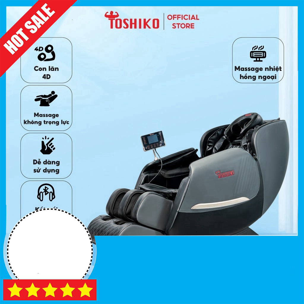 Nhắn shop "Chăn Ghế Massage Toshiko T9 Cho Mọi Vị Khách" Freeship.