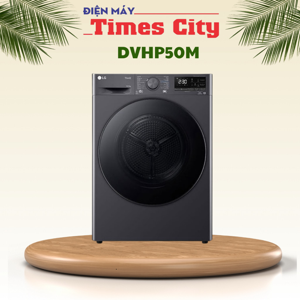 Máy Sấy LG DVHP50M Inverter 10.5 Kg Bơm Nhiệt