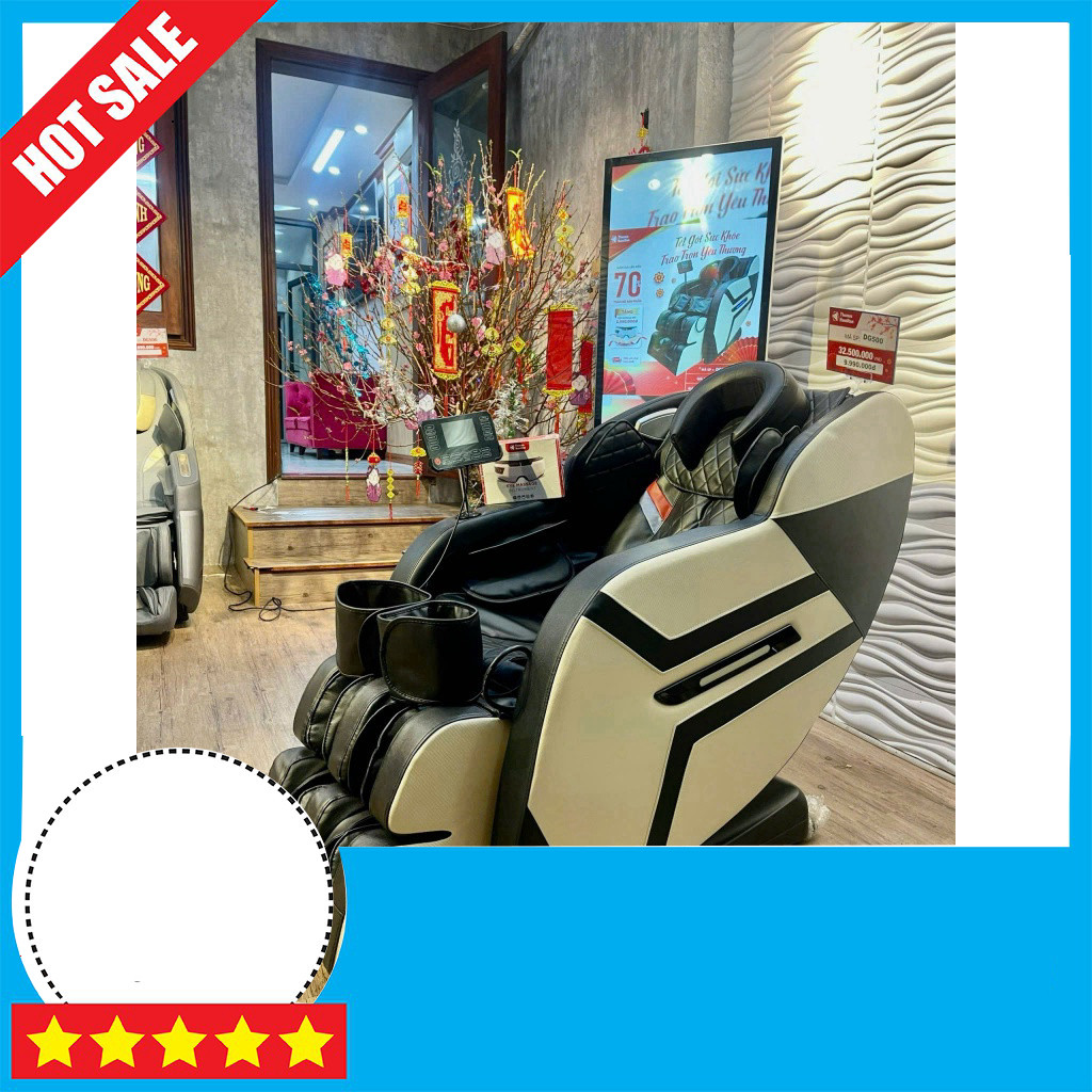 Nhắn shop Massage Thân Khóe Thomas Hamilton DG500 Công Nghệ Con Lăn 3D Nhiệt Hồng Hàn Quốc Bán Chạy 