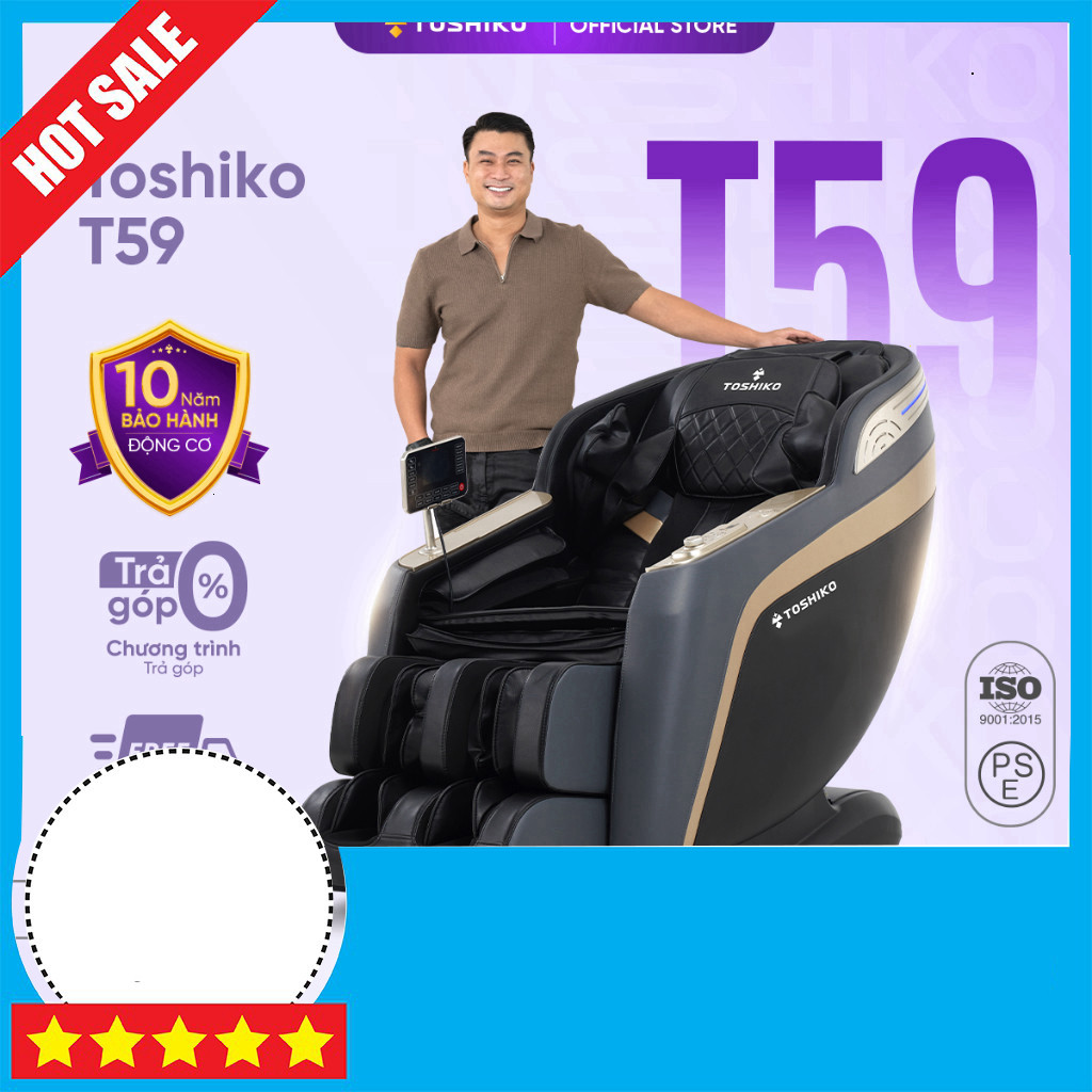 Nhắn shop Tiêu đề sản phẩm mới:
"Thực hiện Massage Trị Liệu 4D Với Ghế Massage Toshiko T59 Cao Cấp" 