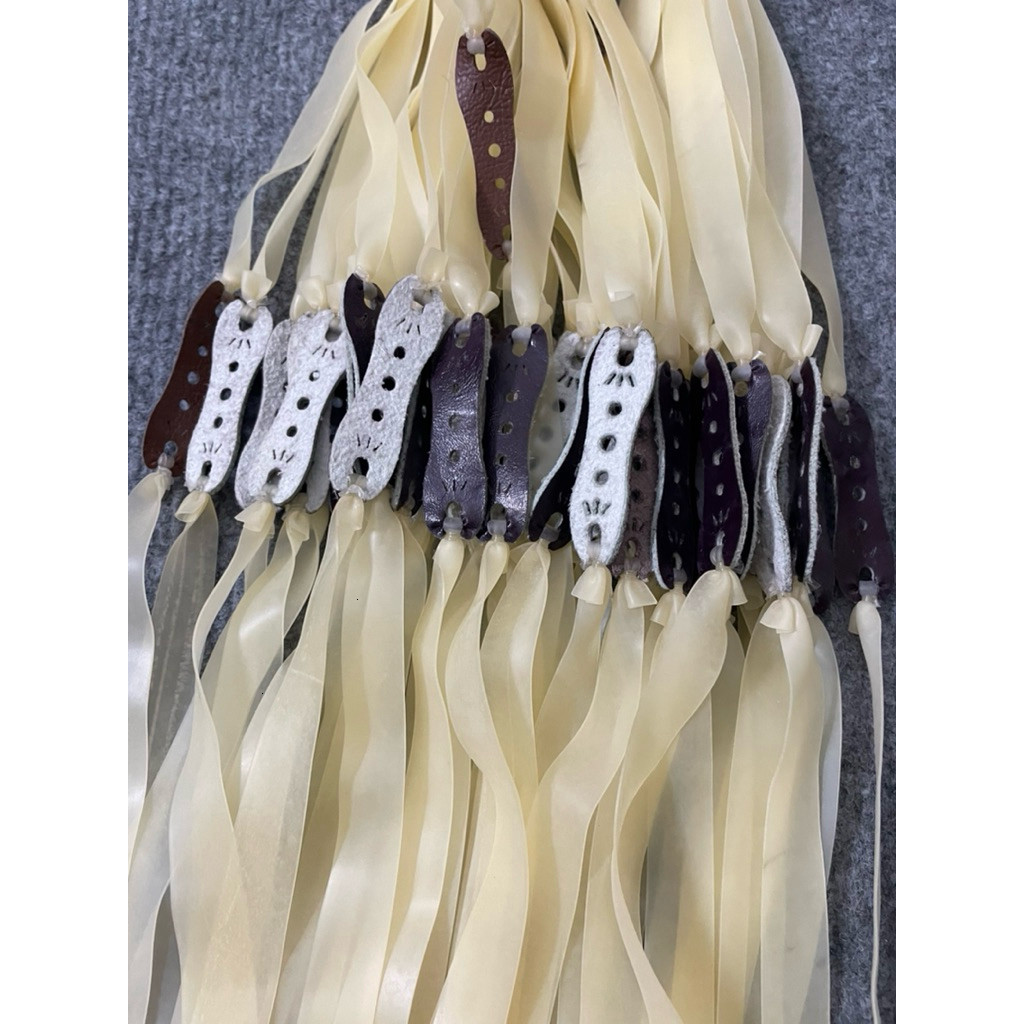 Dây kháng lực pesi 0.65 dài 23cm chơi full màu trắng đụt bền đẹp hugyss