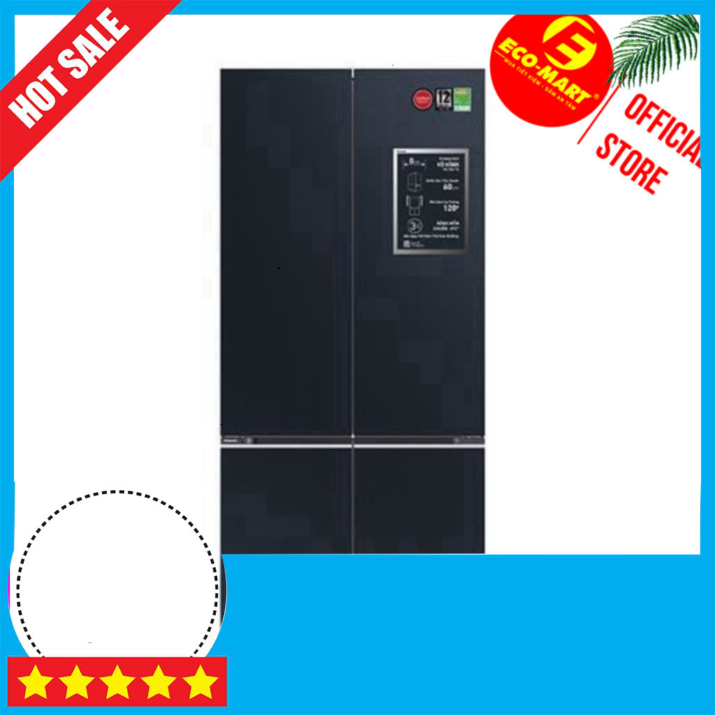 Nhắn shop Tủ Lạnh Panasonic Inverter 510 Lít NR-X561GB-VN Freeship.