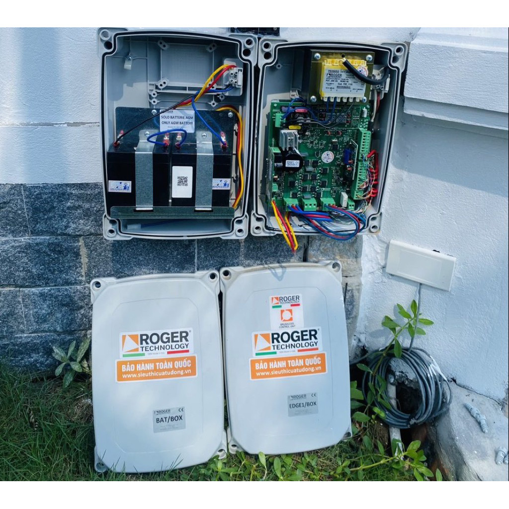 [CỔNG ROGER] Remote copy thay thế Remote cổng Roger 433mhz