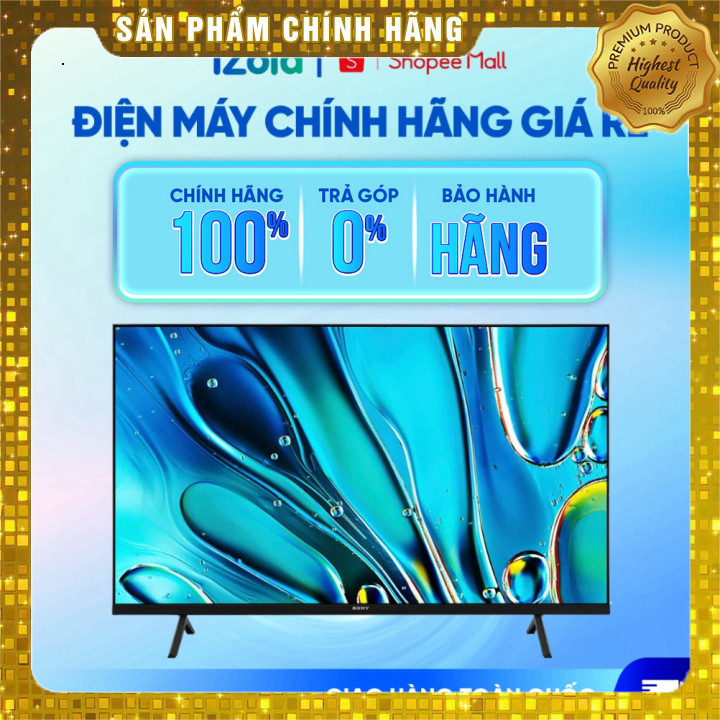 Sony Tivi Sony 4K 55 inch Google Cùng Hàng Chính Hãng K-55S30 Giao nhanh toàn quốc.
