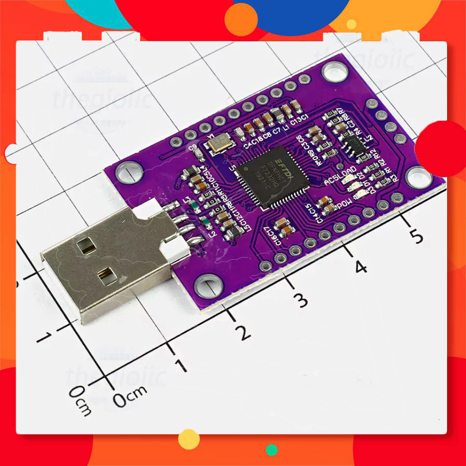 FT232H Mạch Chuyển Đổi USB To JTAG UART FIFO SPI I2C Điện Tử Store99