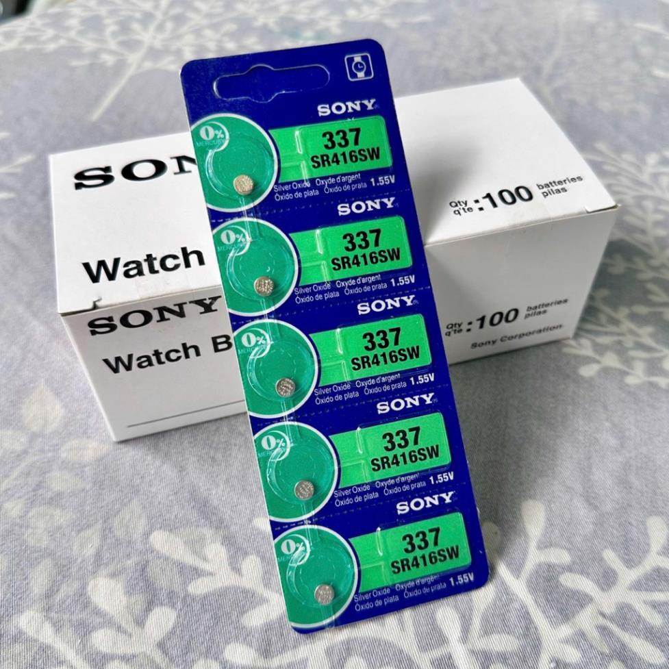 Vỉ 5 Viên Pin Đồng Hồ Đeo Tay Sony