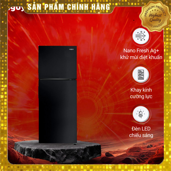 Aqua Inverter Tủ Lạnh 2 Cánh 212L ngăn đông trên AQR-T239FA
Hoặc:
Aqua 212 lít Tủ Lạnh Inverter 2 cá