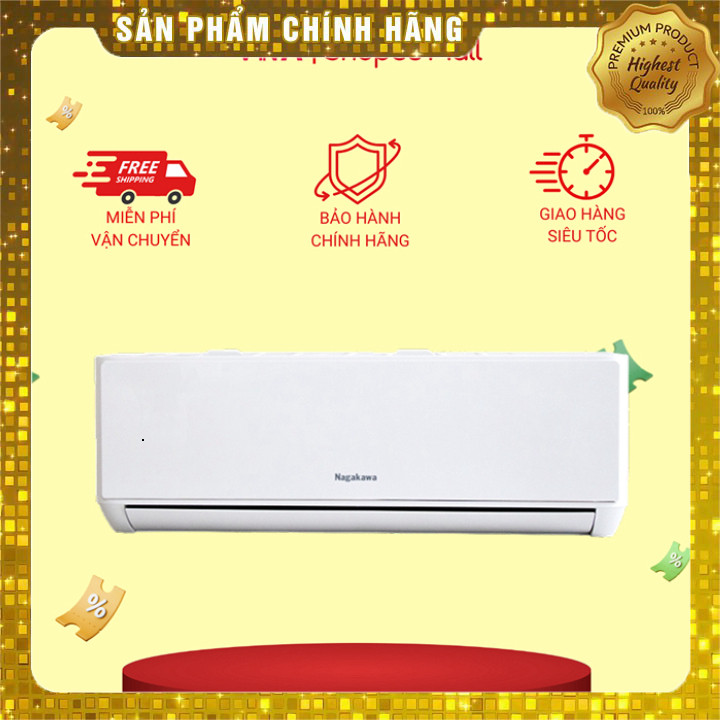 Điều hòa 1 chiều Nagakawa 9000 BTU - NS-C09R2T30 Chính Hãng 24 Tháng Giao nhanh toàn quốc.
