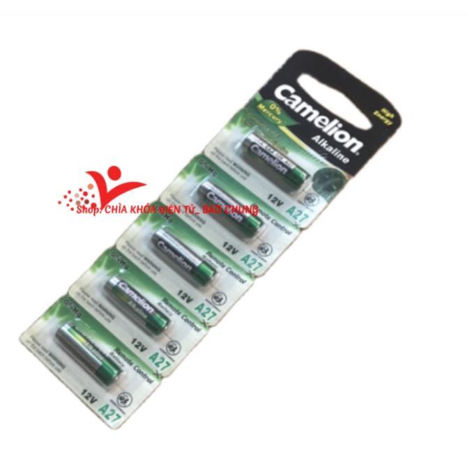 Pin điều khiển cửa cuốn 27a12v, 23a12v camelion akaline