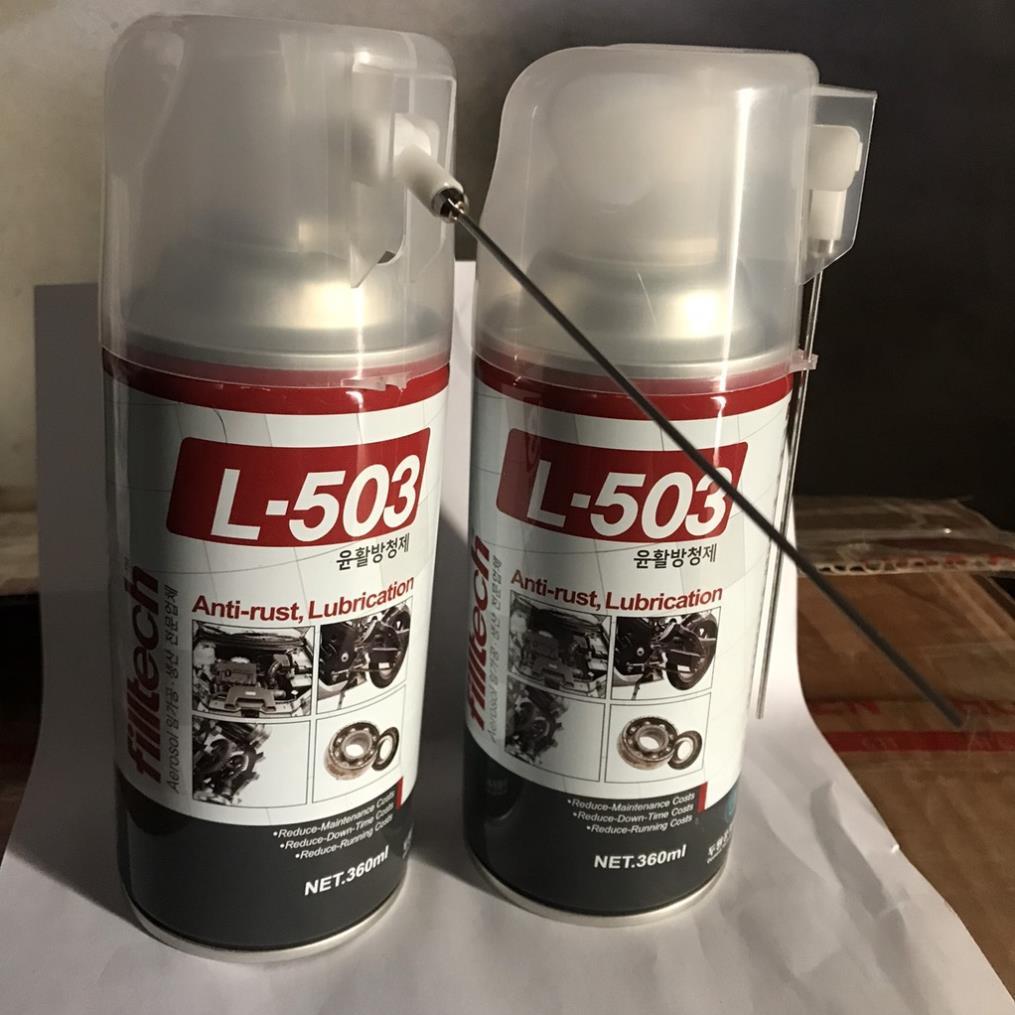 Dầu bôi trơn chống rỉ,gỉ sét L-503 L503 an toàn khi sử dụng