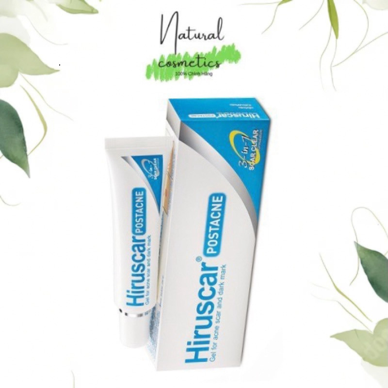 [Chính Hãng] Hiruscar Post Acne Gel chăm sóc sẹo mụn và mụn thâm 10g