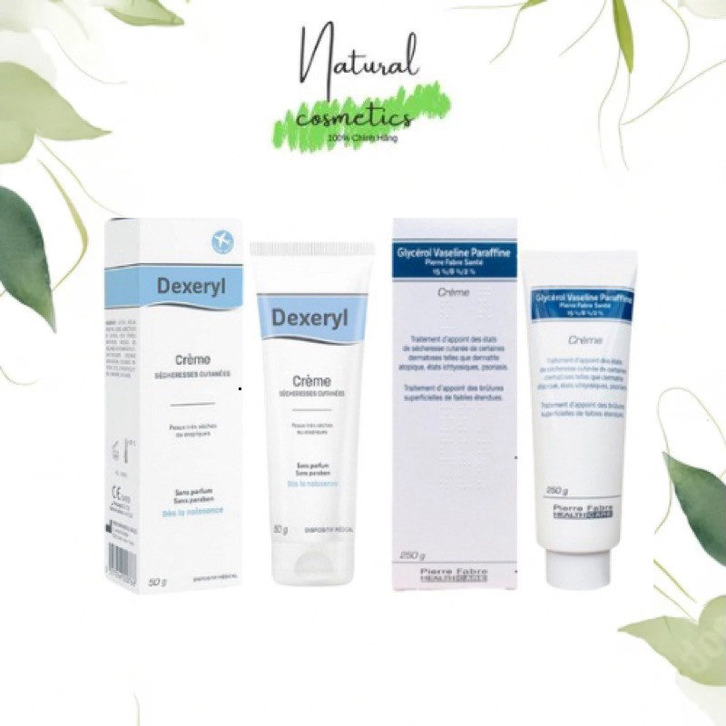 [Chính Hãng] KEM NẺ DEXERYL PHÁP MẪU MỚI ( GLYCEROL) DÙNG CHO CẢ GIA ĐÌNH 250G