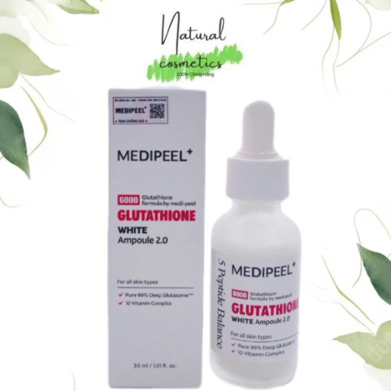 [Chính Hãng] Serum Trắng Da MediPeel - tinh chất Medi peel Glutathione White Ampoule Serum 30ml