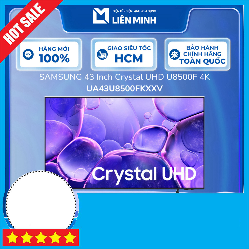 Nhắn shop Smart Tivi Samsung 4K U8500F 43 Inch UA43U8500FKXXV - Giao Toàn Quốc Freeship.