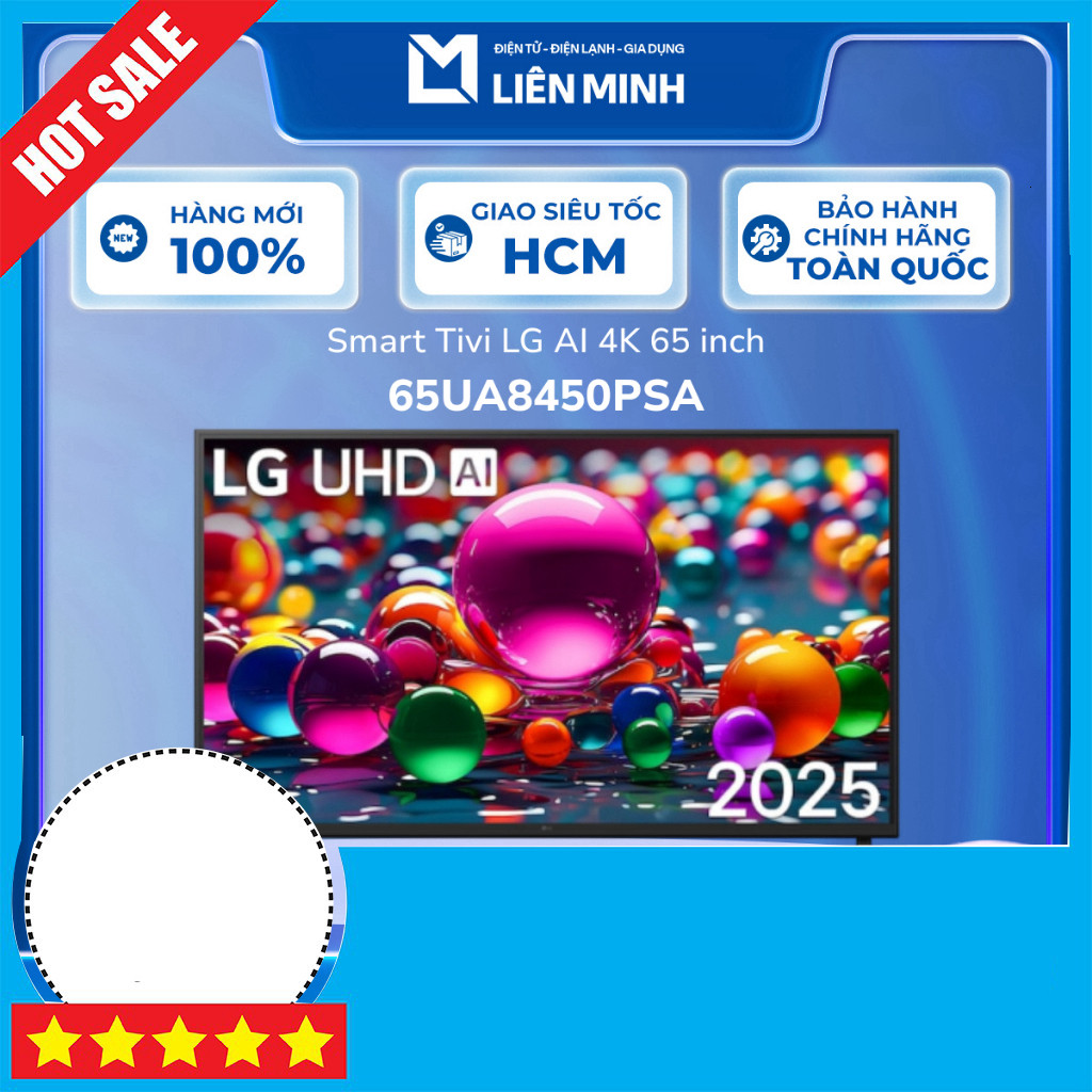 Nhắn shop Tivi LG 4K AI 65UA8450PSA - Giao Toàn Quốc Freeship.