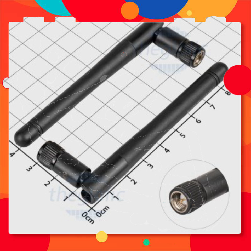 AH2G.102 Ăng Ten 5.8GHz Đầu SMA Đực Điện Tử Store99