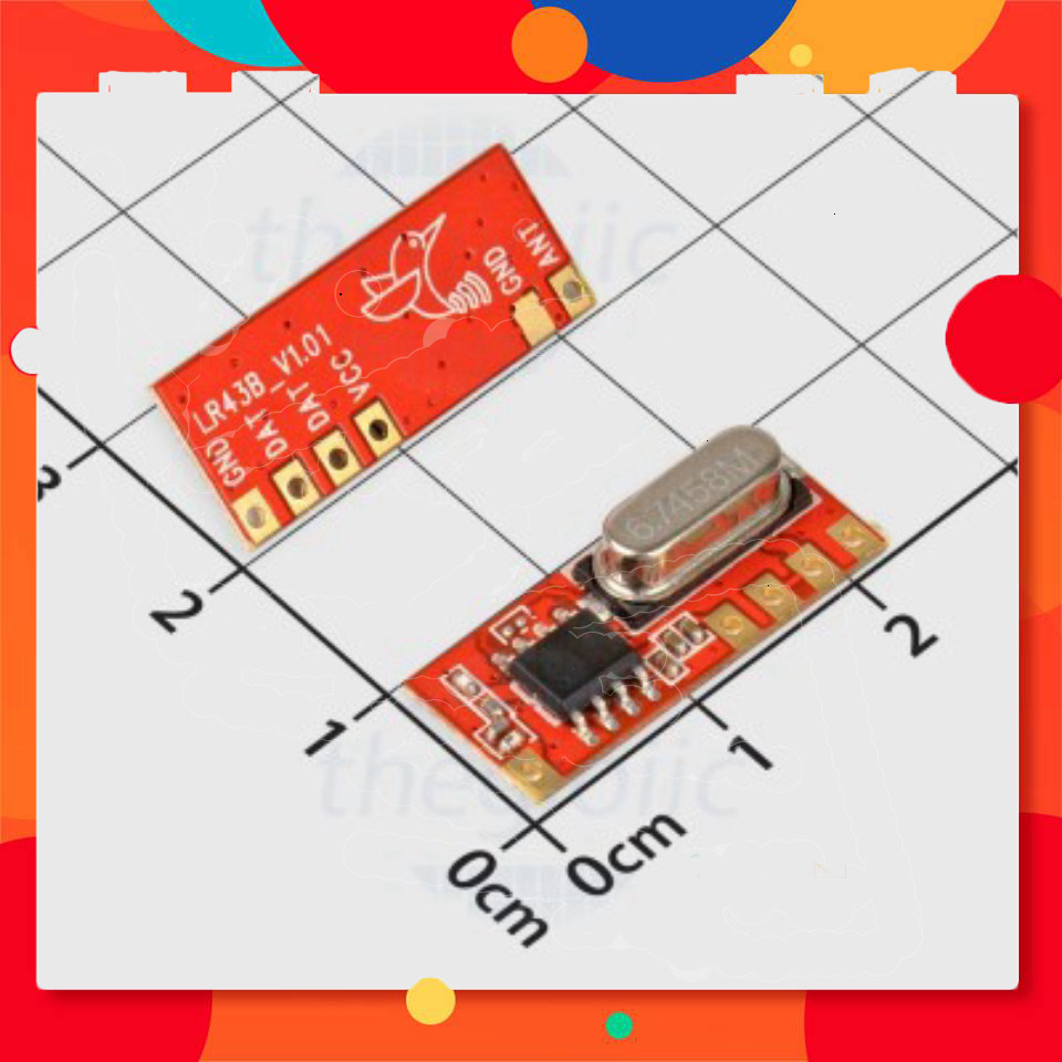 LR43B Mạch Thu RF 433MHz Điện Tử Store99