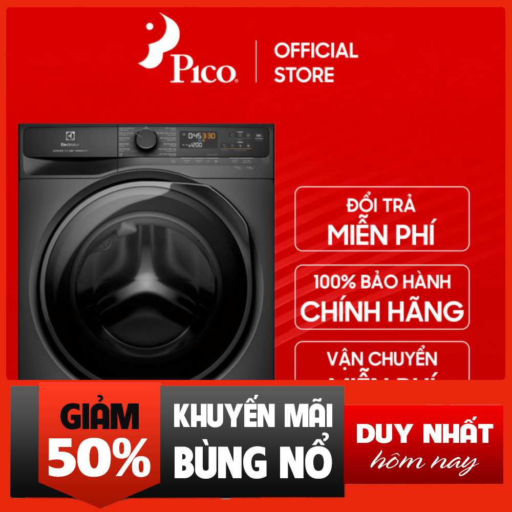 Khuyễn mãi  Máy Giặt Sấy Electrolux UltimateCare 10kg Inverter Mới 2024 EWW1023P5SC Freeship.