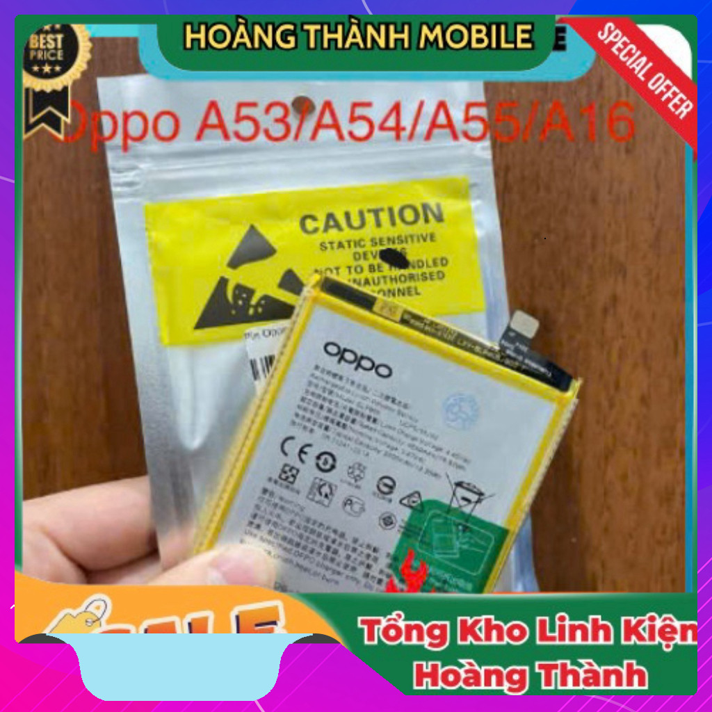 Pin Oppo A53/A54/A16/A73 BLP 805 nhập khẩu zin - Thay thế chính hiệu - Pin Oppo chính hãng
(Ngừng ki