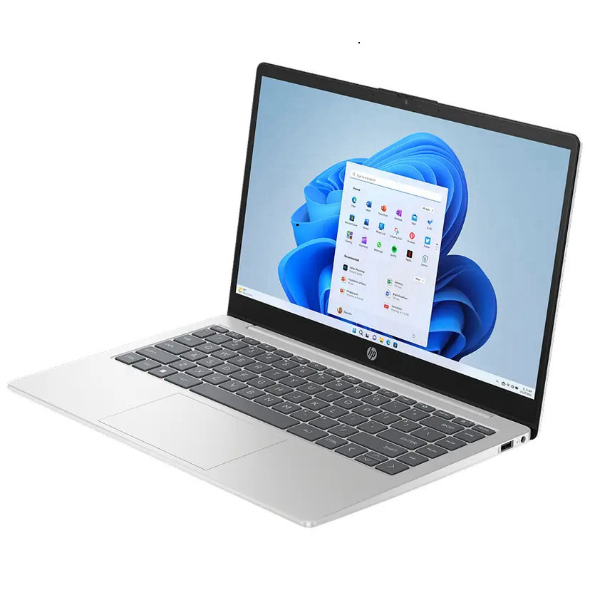 Laptop HP Bạc Win11 R5-7530U Đa Năng 14 FHD 16GB 512GB