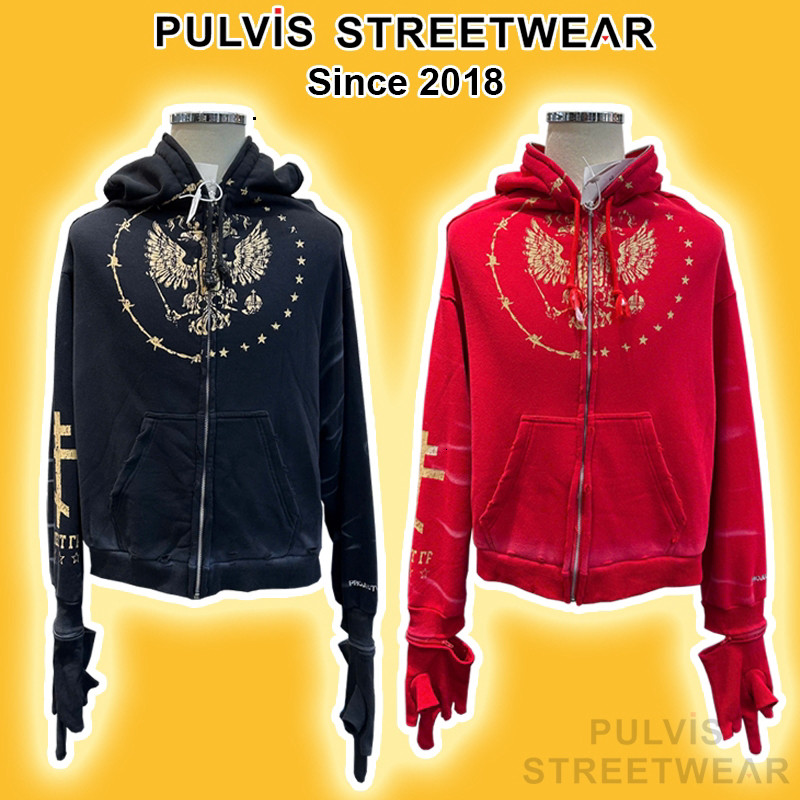 Áo Hoodie Zip Project G/R Zygon Zip, Áo khoác hoodie nỉ PLV