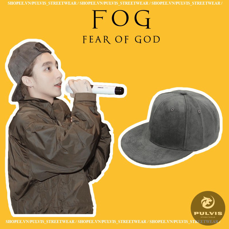 Mũ Fear of god FOG 6th collection, FEAR OF GOD Sixth Collection Hat Brown Cap PLV