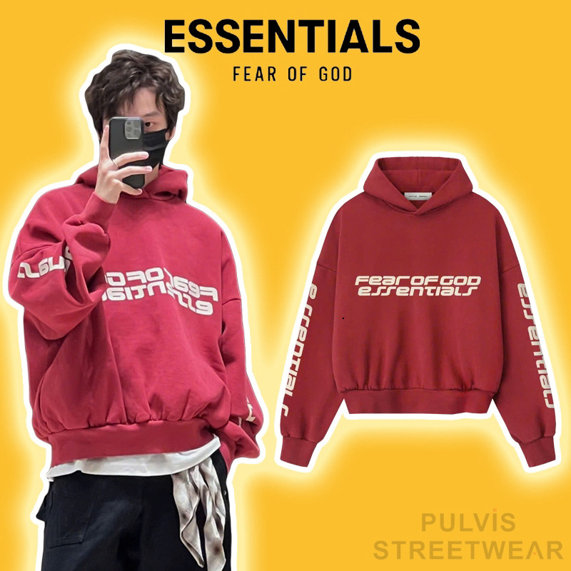 Áo Hoodie FOG Fear of God Essentials Cropped Relaxed Hoodie,Áo hoodie nỉ bôngFOG,Áo hoodie nam PLV
