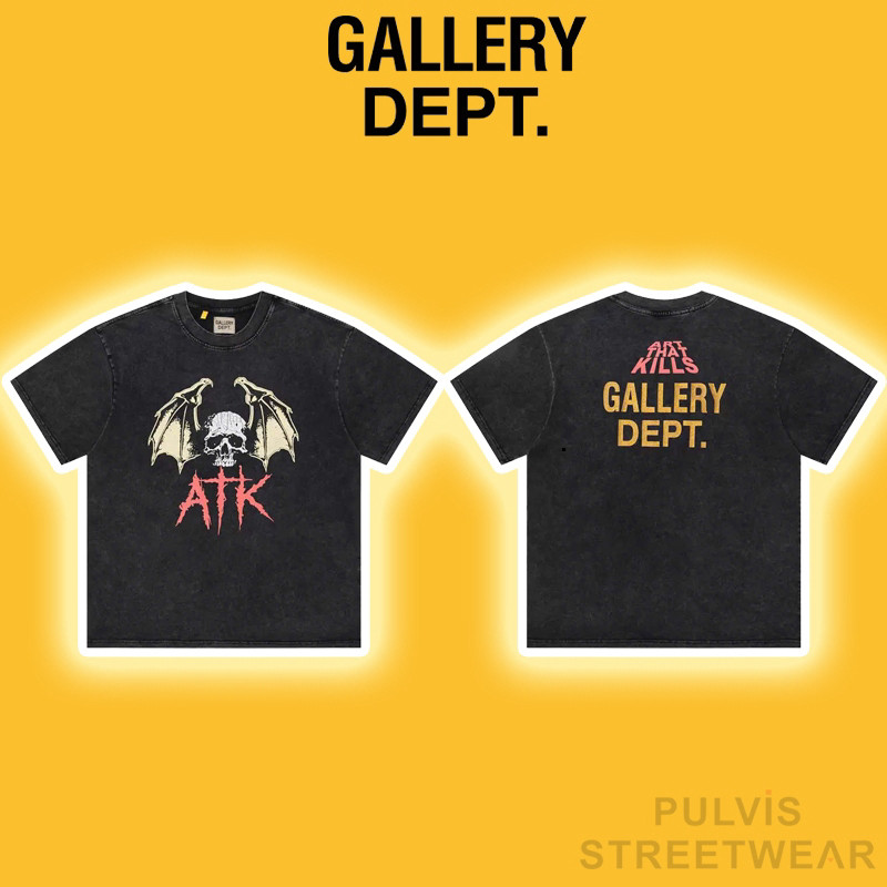 Áo Tee Gallery Dept Graffiti ATK Night Vintage Tee, Áo thun Gallery Dept GD, Áo phông nam PLV