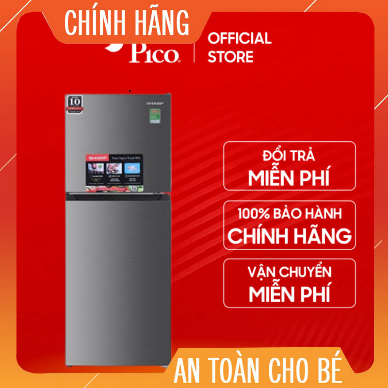 Tủ lạnh Sharp Inverter 197 lít SJ-X215V-SL màu Bạc, Màu sắc Bạc Giao nhanh toàn quốc.