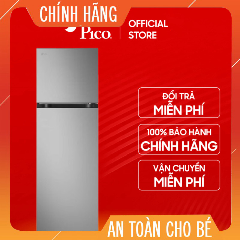 Tủ Lạnh LG Inverter 266L LTB26SVM Màu Bạc Tích Hợp Công Nghệ Inverter Giao nhanh toàn quốc.