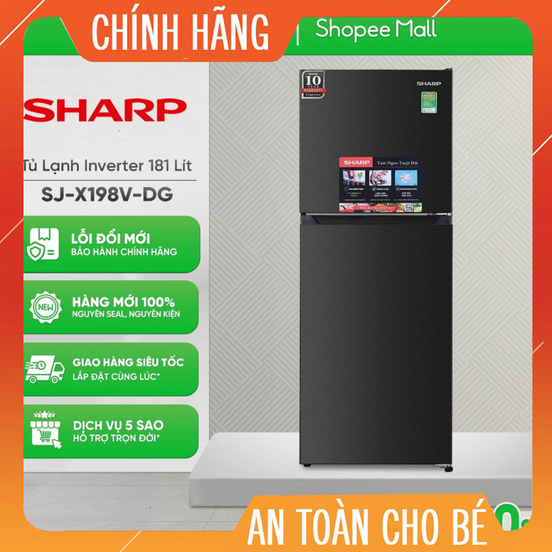 Tủ Lạnh Sharp Inverter 197-181 Lít - Tìm Kiếm Độc Sắc Giao nhanh toàn quốc.