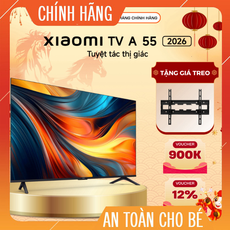 Tivi Xiaomi Google TV 55 Inch 4K Độ Phân Giải Cao Cấp Chính Hãng Giao nhanh toàn quốc.