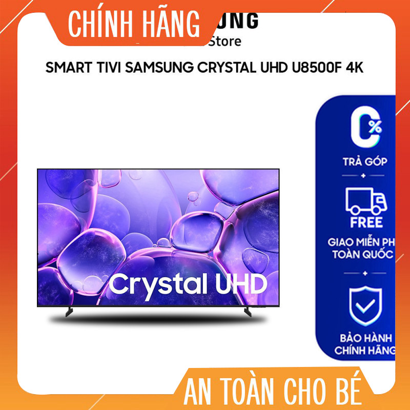 Smart Tivi Samsung Crystal UHD U8500F 4K - Miễn Phí Vận Chuyền Giao nhanh toàn quốc.