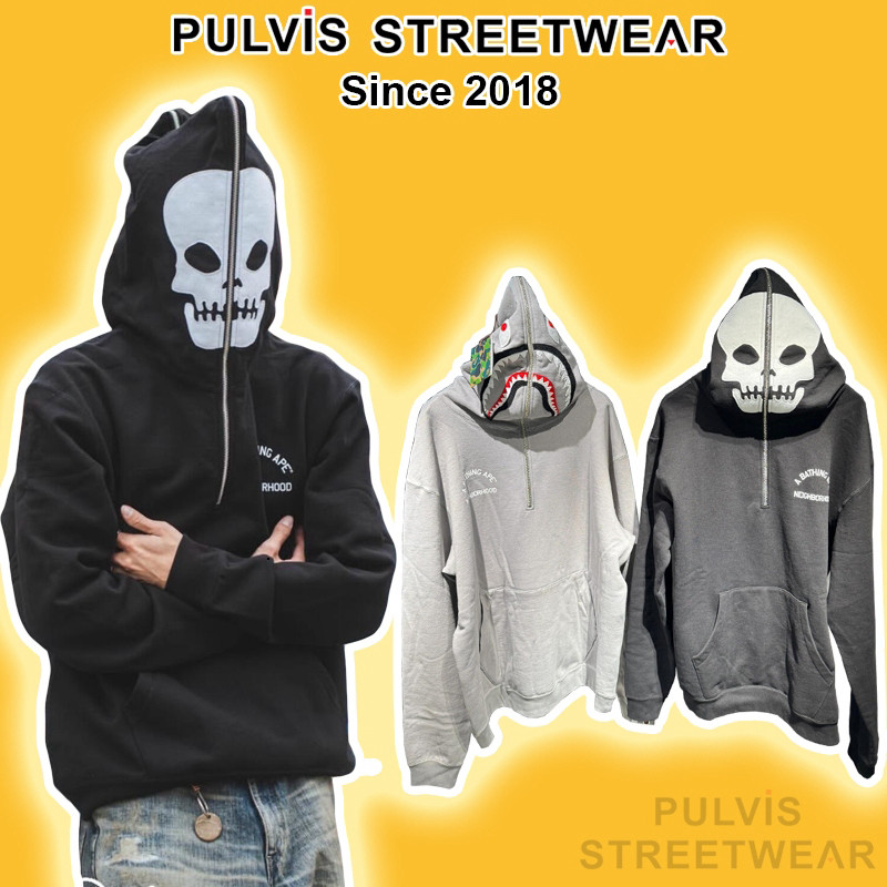 Áo Hoodie Jacket Zip Bape Shark Full Zip, Áo khoác khóa kéo, áo hoodie khóa kéo PLV