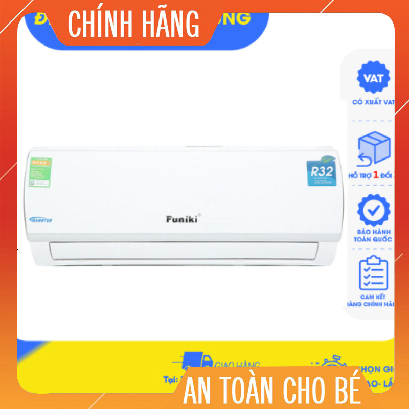 Điều Hòa Funiki 1 chiều Inverter HSC09TMU/HIC09TMU 9000Btu - Bảo hành 30 tháng chính hãng Giao nhanh