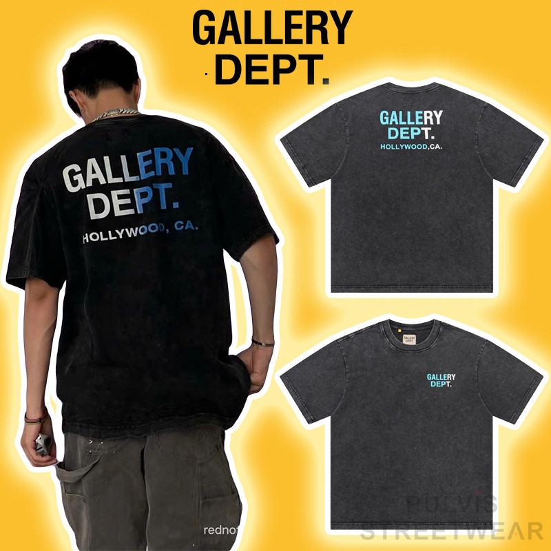Áo Tee Gallery Dept Boardwalk Washed Vintage Tee, Áo thun Gallery Dept GD, Áo phông nam PLV