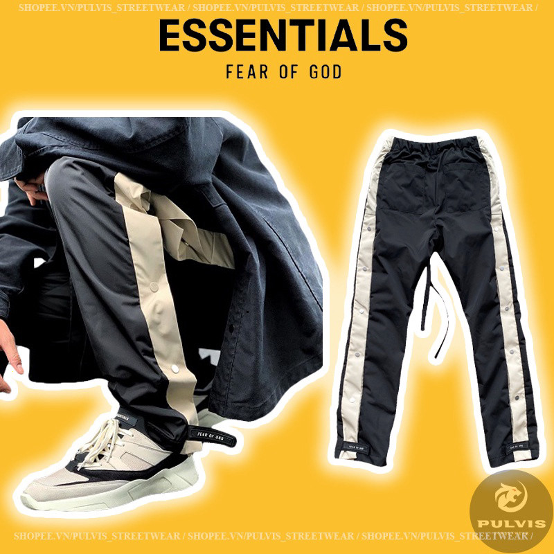 Quần Snap Pants FOG sixth collection cao cấp full tag túi, quần snap pants fear of god PLV