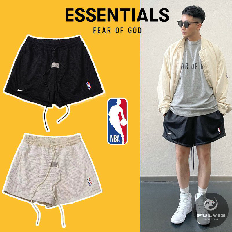 Quần short FOG FEAR OF GOD x NBA Basketball Shorts NBA Mesh full tag túi, quần short FOG PLV