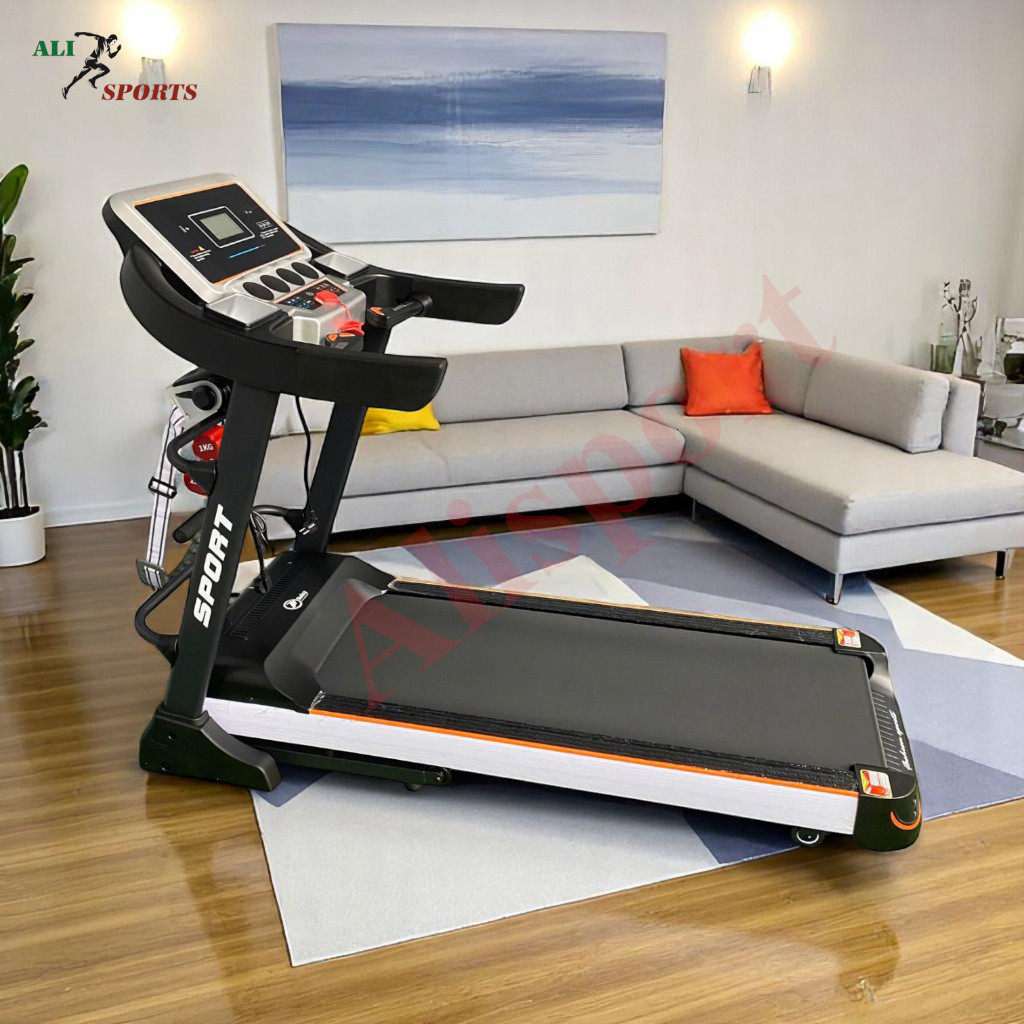 máy chạy bộ tại nhà Osaky OS-900D, máy chạy bộ đa năng gấp gọn đầy đủ chức năng siêu chất với hệ thố