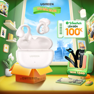 Tai nghe Bluetooth 5.4 Ugreen HiTune S3 WS209 | Kháng nước IPX5 | Thiết kế kẹp vành tai | BH 18 tháng 1 đổi 1 55430