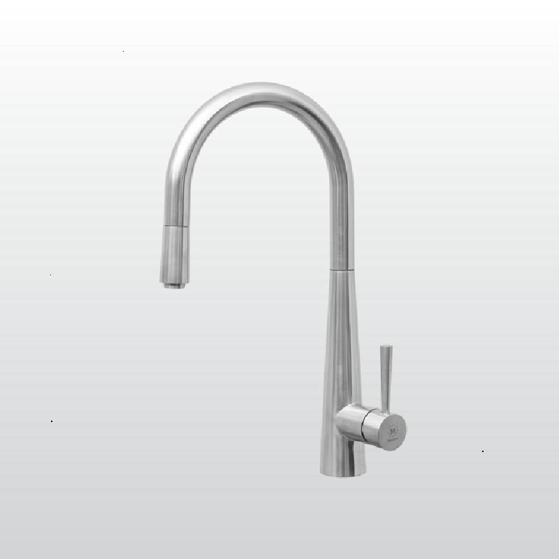 Vòi Rửa Bát 2 Nguồn Nước Malloca K095-SS - SUS304 - Bộ Lọc Tạo Bọt - Có Dây Rút