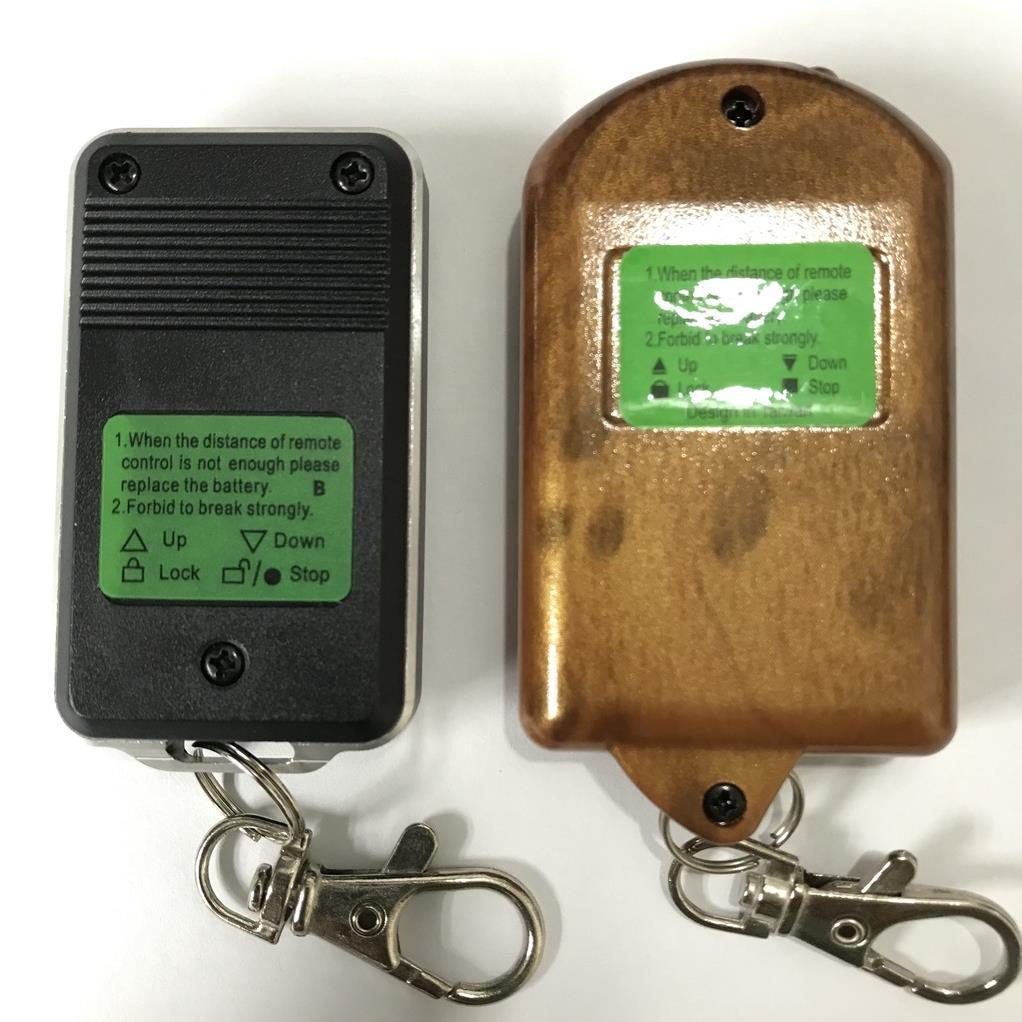 [ GP, NewStar, GJ ] Điều khiển cửa cuốn hiệu GP, NewStar, GJ.  Sóng 315Mhz mã gạt, có chống nước, mẫ