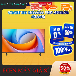 nhắn SHOP nhận mã giảm✔️_  43A4Q  Smart Tivi Hisense FHD 43 inch 43A4Q  Hàng chính hãng _mới 100%