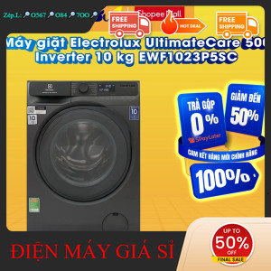 nhắn SHOP nhận mã giảm✔️_  EWF1023P5SC  Máy giặt Electrolux UltimateCare 500 Inverter 10 kg EWF1023P