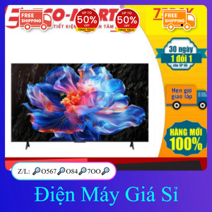 nhắn SHOP✔️_  ib SHOP✔️_  Tivi TCL 75P6K Google TV 4K 75 inch mới 2025 ( Tặng giao lắp đặt miễn phí)